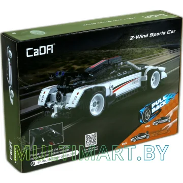Конструктор CaDa C52022W Спортивный автомобиль Z-Wind